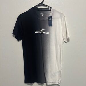 Shirt Hollister black and wihite XS